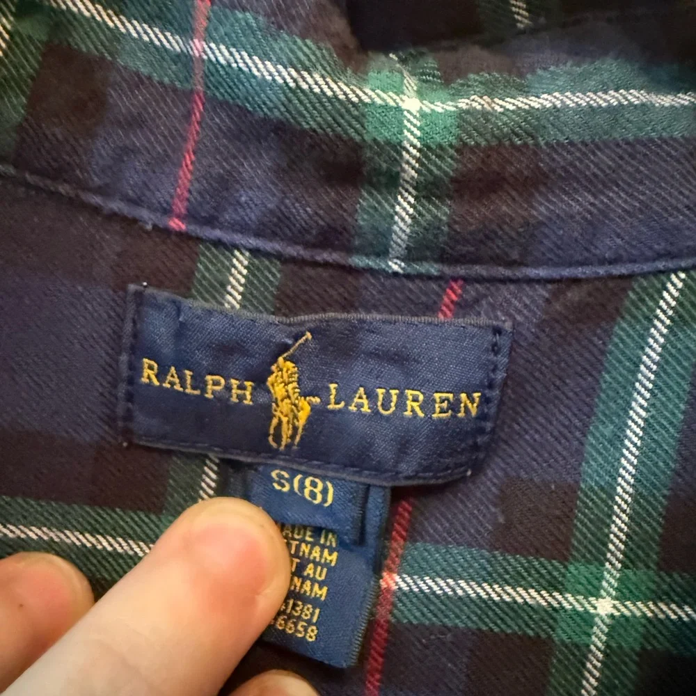 Ralph Lauren Plaid Button-Up Shirt